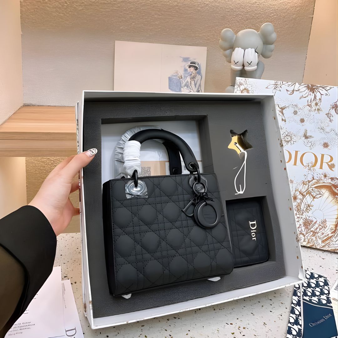 Christian Dior Gift box - Handbag With Wallet - Box Packaging