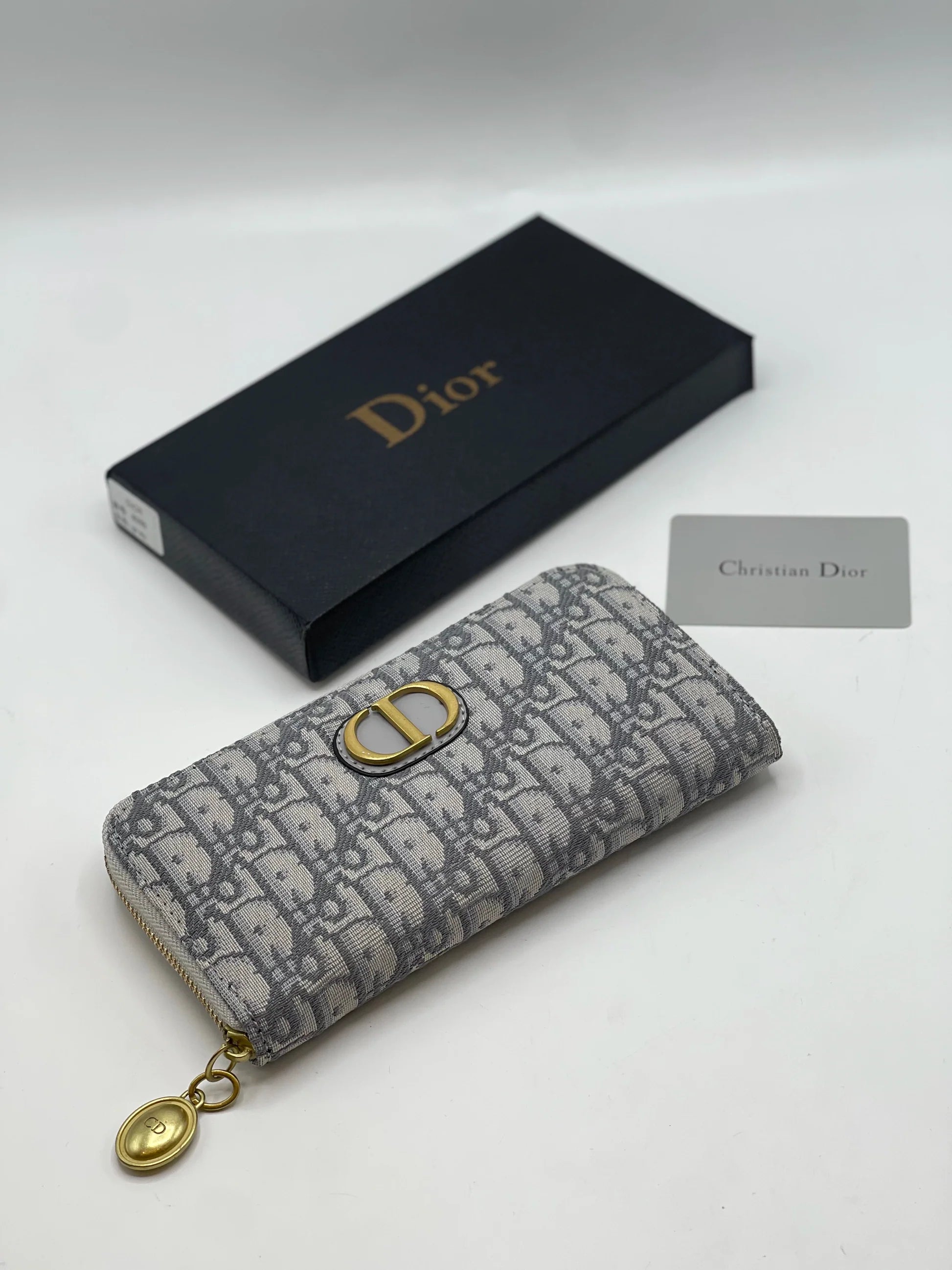 Christian Dior Wallet Grey - Master Series - Brand Box