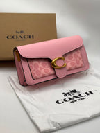 Coach Tabby 26 Shoulder Bag – Pink Signature Canvas