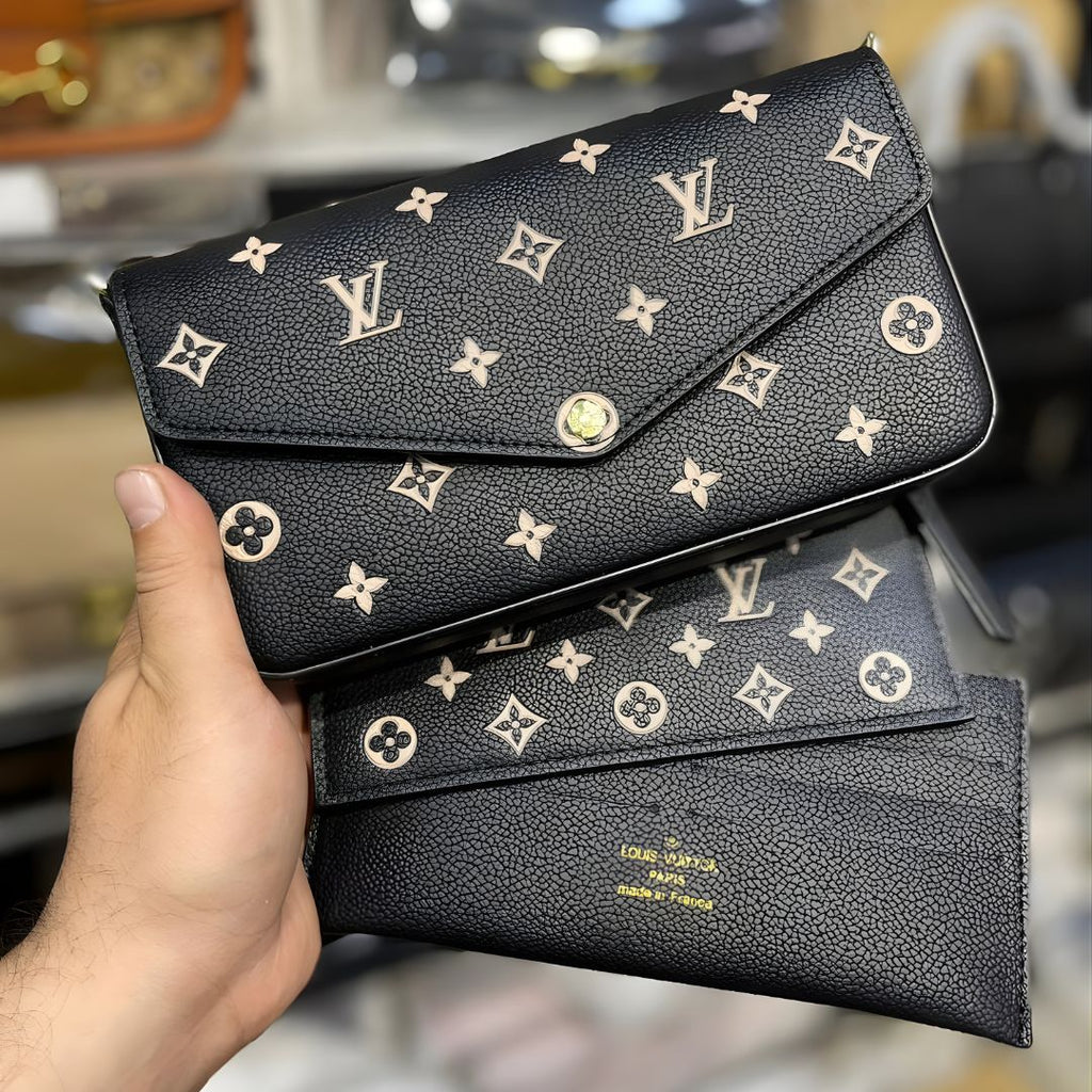 Louis Vuitton Pochette Félicie cross body bag + wallet