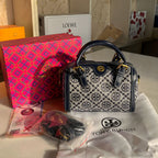 Tory Burch T Monogram Duffle Crossbody Bag