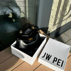 JW PEI Lucia Classic Top Handle Handbag - Black