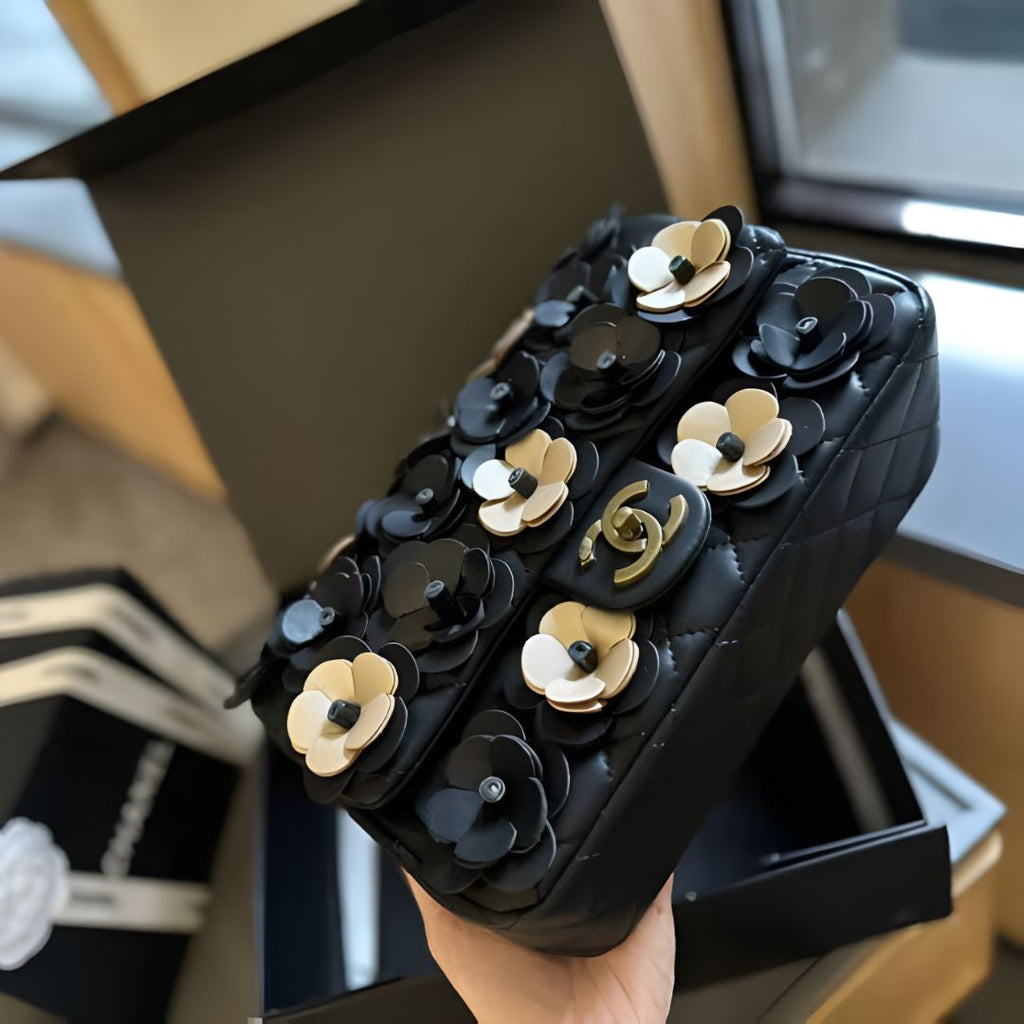 Chanel Camellia Flap Bag
