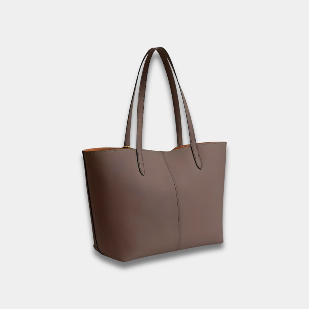 Coach North 32 Tote Bag with Pouch