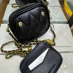 Charles & Keith Arwen Quilted Mini Bag