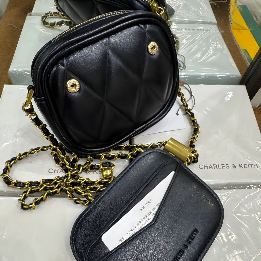 Charles & Keith Arwen Quilted Mini Bag
