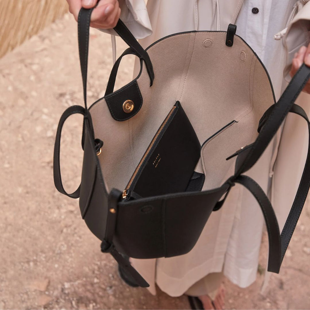 Polene Cyme Mini Tote Bag
