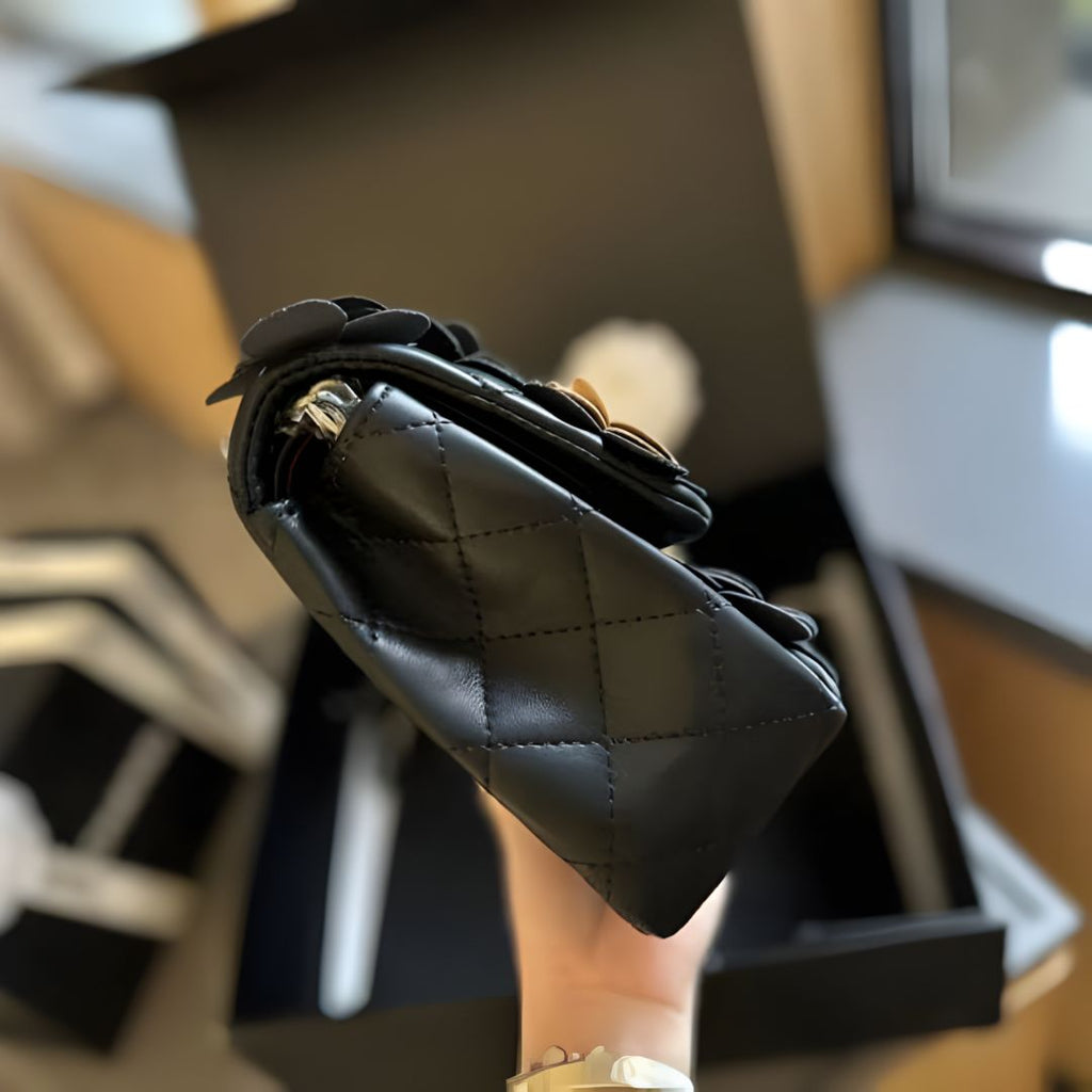 Chanel Camellia Flap Bag