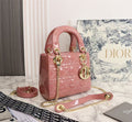 Christian Dior Lady Mini Handbag with Scarf