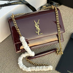 Saint Lauren YSL Sunset Leather Crossbody bag