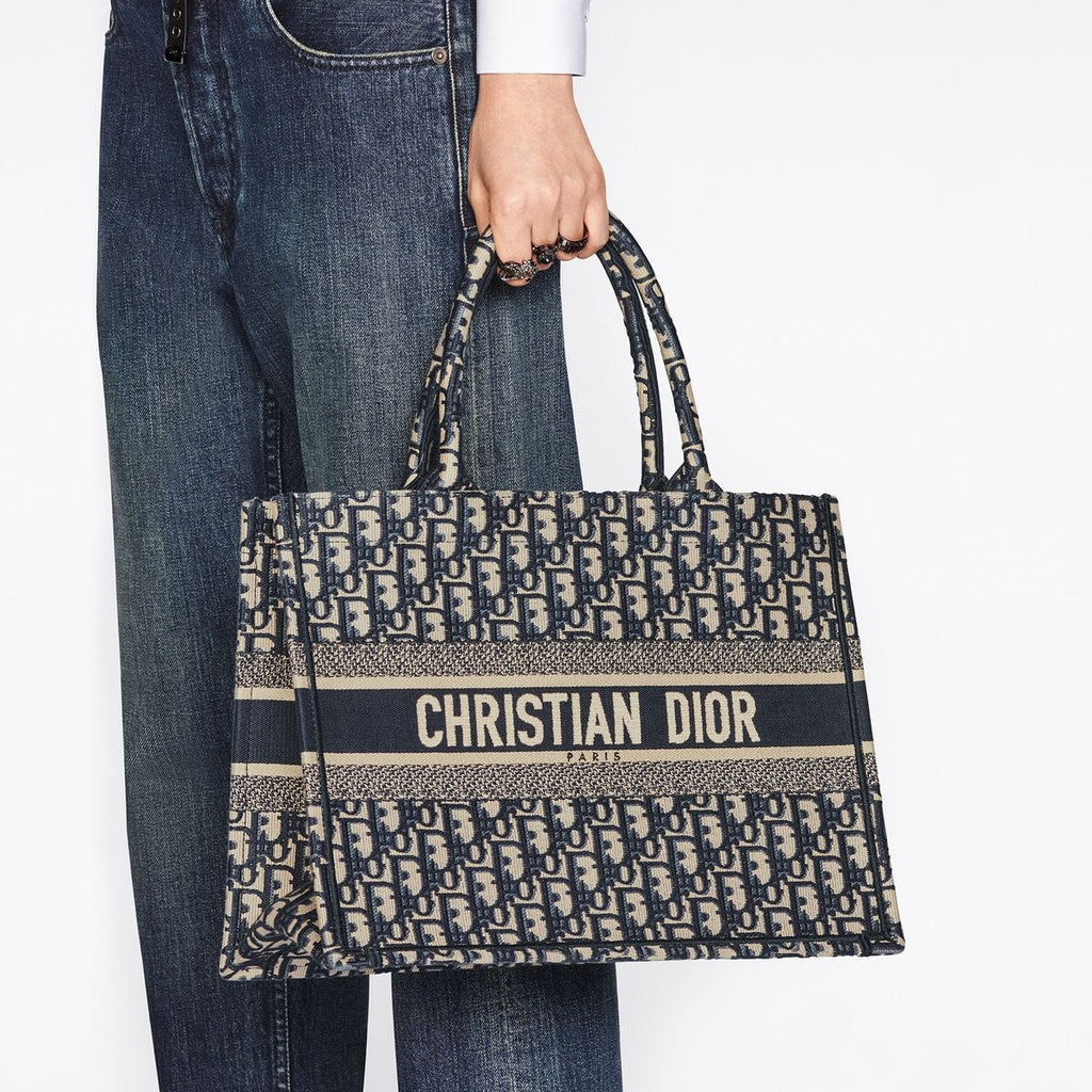 Christian Dior Book Tote Bag Large