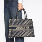 Christian Dior Book Tote Bag Large