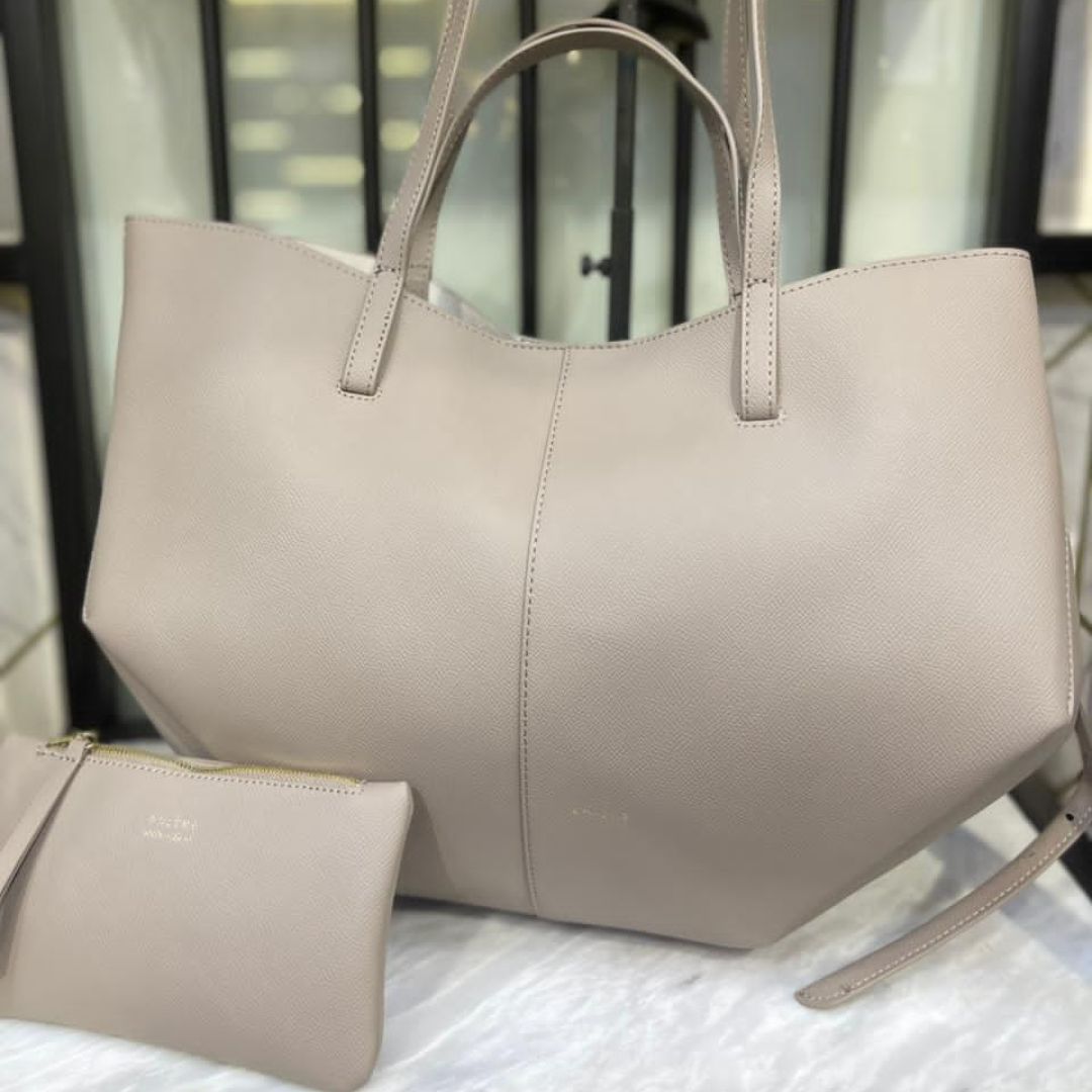 Polène Cyme Tote Bag with Pouch