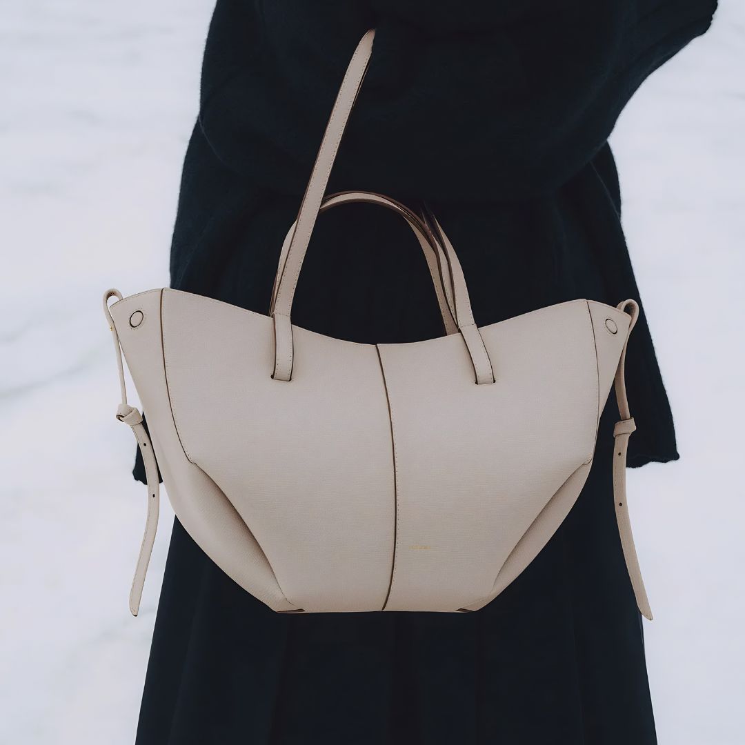 Polene Cyme Mini Tote Bag