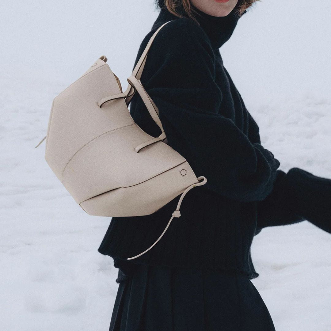 Polene Cyme Mini Tote Bag