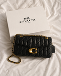 Coach Tabby 26 Shoulder Bag - Black