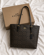 Coach Mollie Tote Bag In Signature Canvas