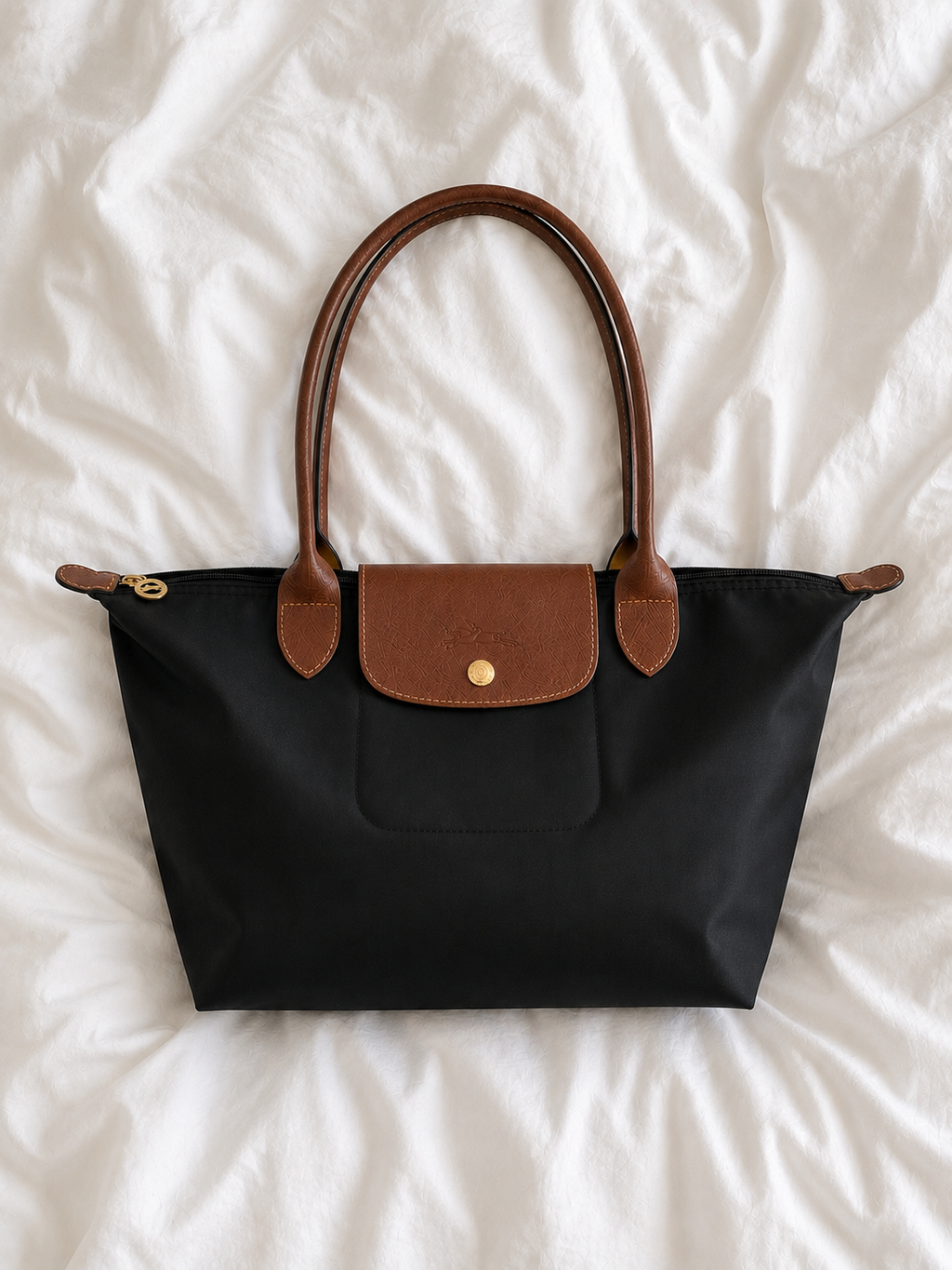 LongChamp Tote Bag Medium - Black