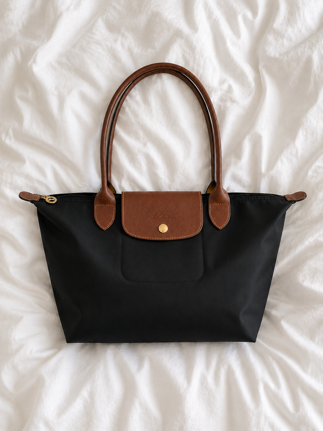 LongChamp Tote Bag Medium - Black