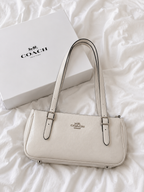 Coach Asher Shoulder Bag - White