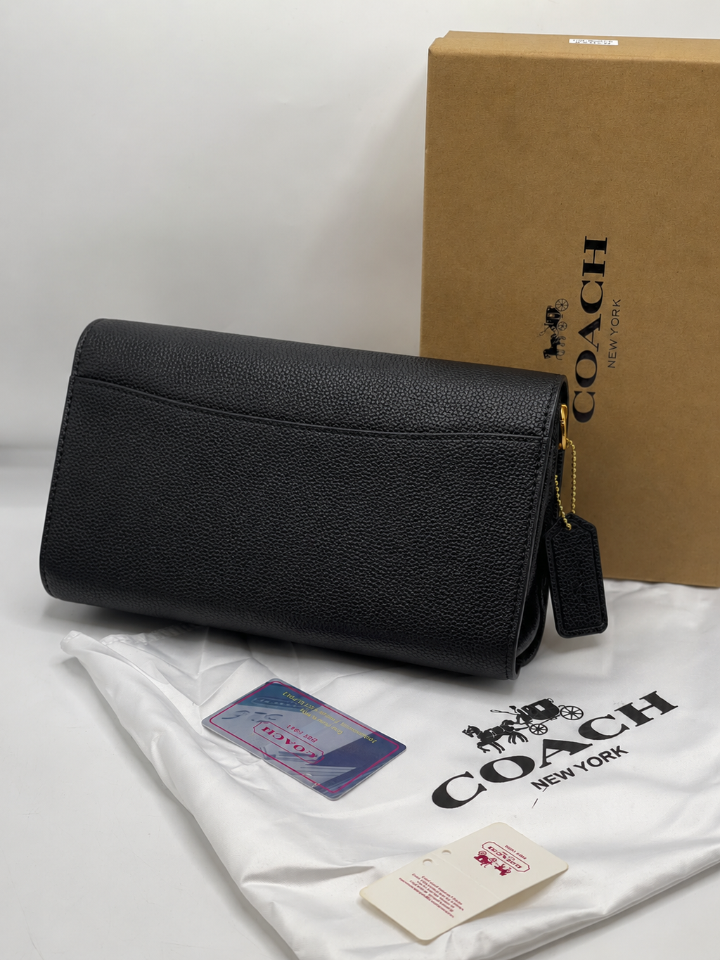 Coach Tabby 26 Shoulder Bag – Black Signature Canvas