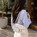 Coach Tabby 26 Shoulder Bag - White