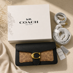 Coach Tabby 26 Shoulder Bag - Black Signature