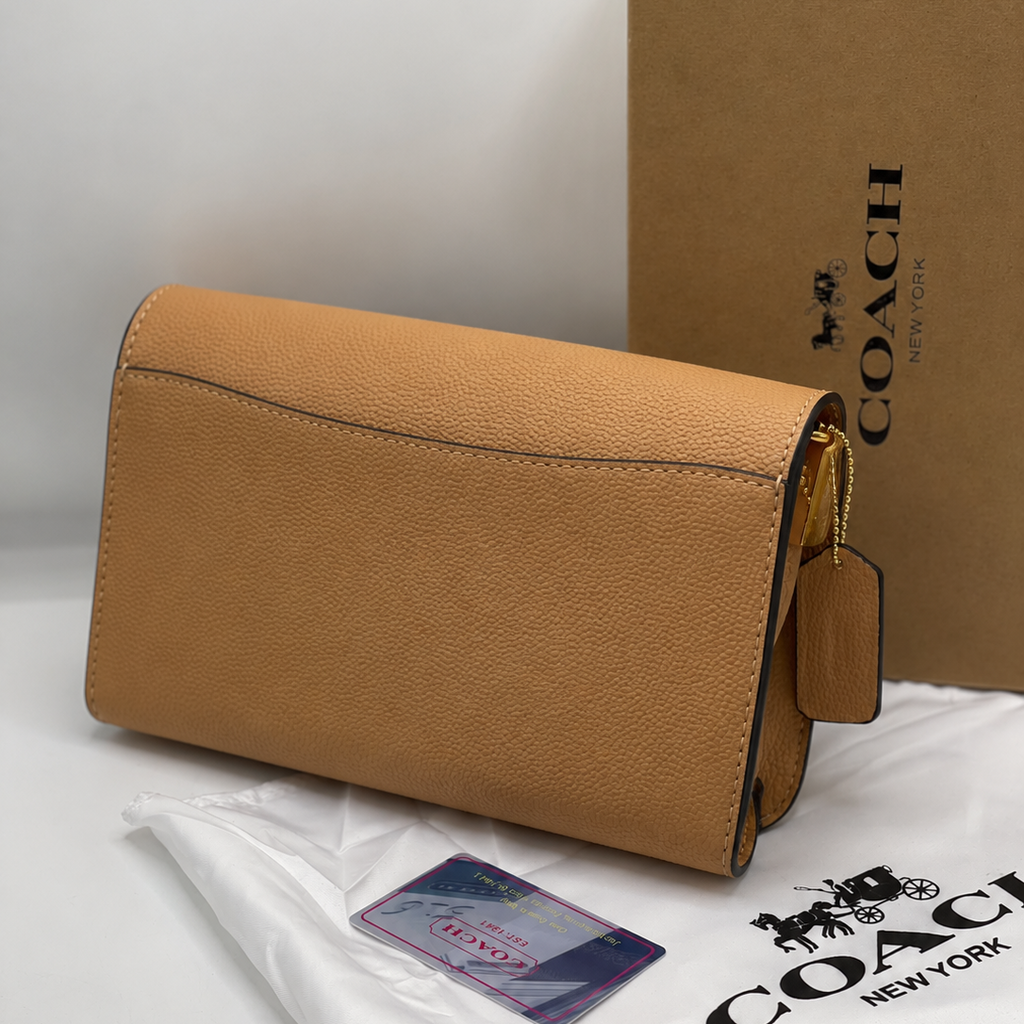 Coach Tabby 26 Shoulder Bag – Tan Signature Canvas