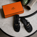 Hermes Miss Sandal in Calfskin