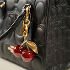 Coach Cherry Bag Charm Keychain