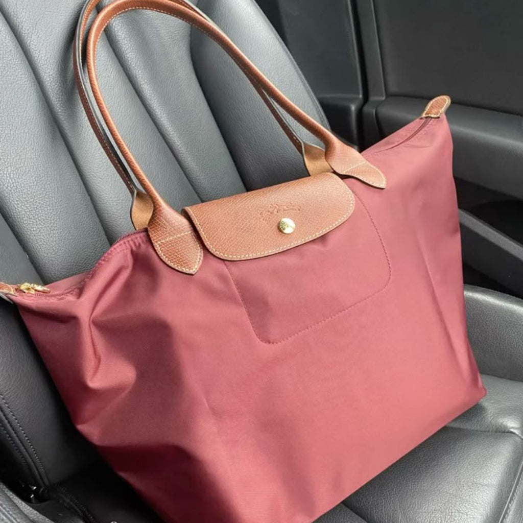 LongChamp Tote Bag Large - Maroon