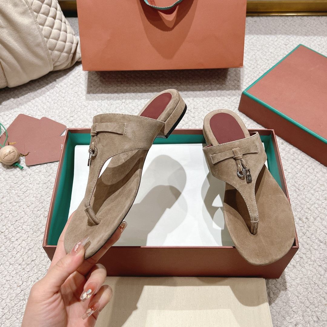 Loro Piana Flat Slides