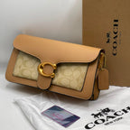 Coach Tabby 26 Shoulder Bag – Tan Signature Canvas