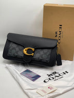 Coach Tabby 26 Shoulder Bag – Black Signature Canvas