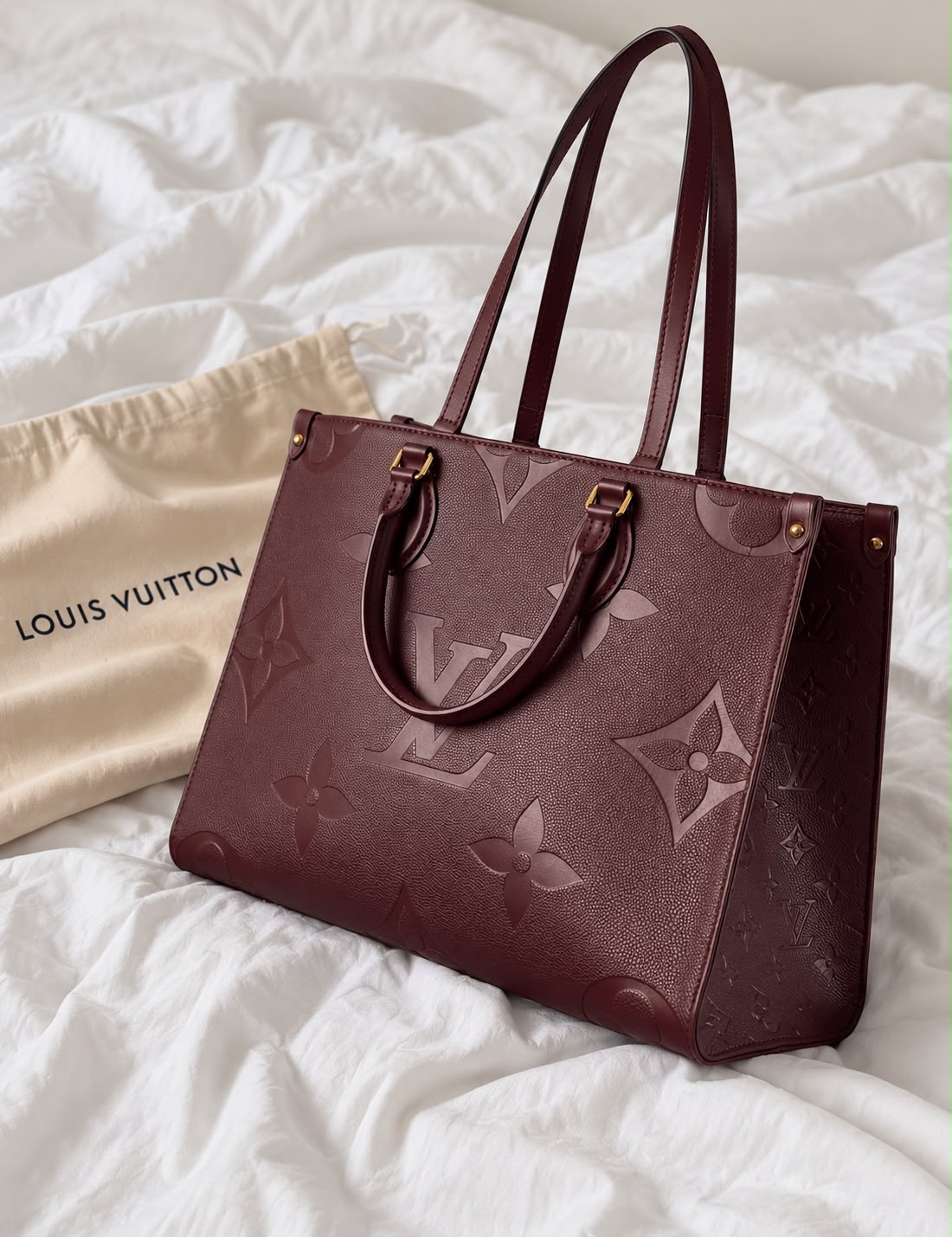Louis Vuitton Lv On The Go MM Size