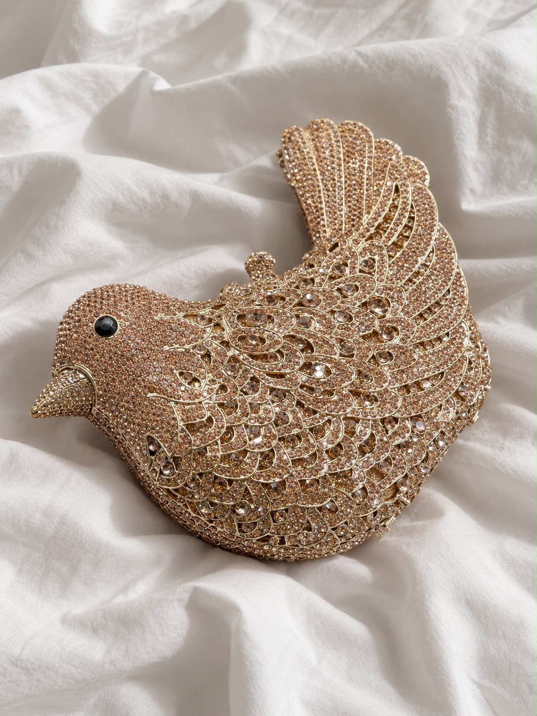 LUXURY SPARROW BRIDAL CLUTCH ~100% Advance Payment