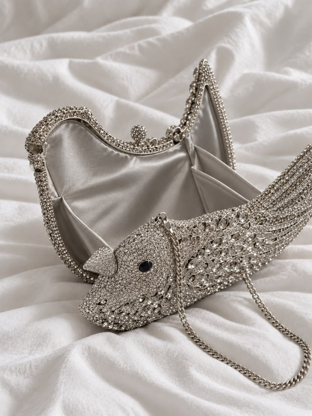 LUXURY SPARROW BRIDAL CLUTCH ~100% Advance Payment