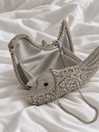 LUXURY SPARROW BRIDAL CLUTCH ~100% Advance Payment