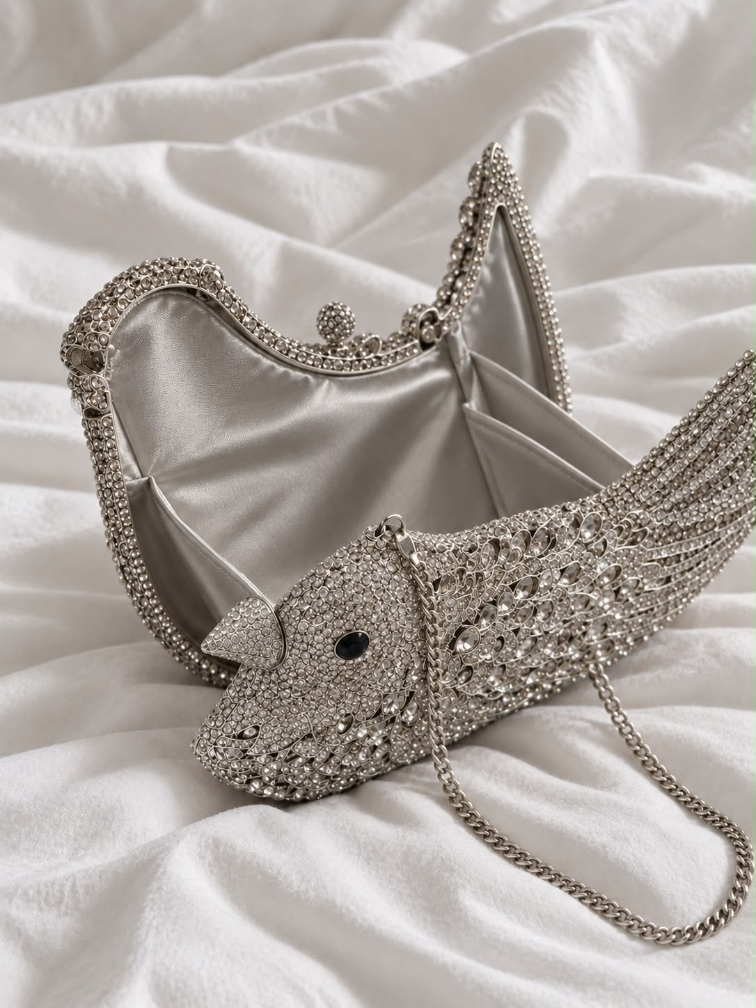 LUXURY SPARROW BRIDAL CLUTCH ~100% Advance Payment