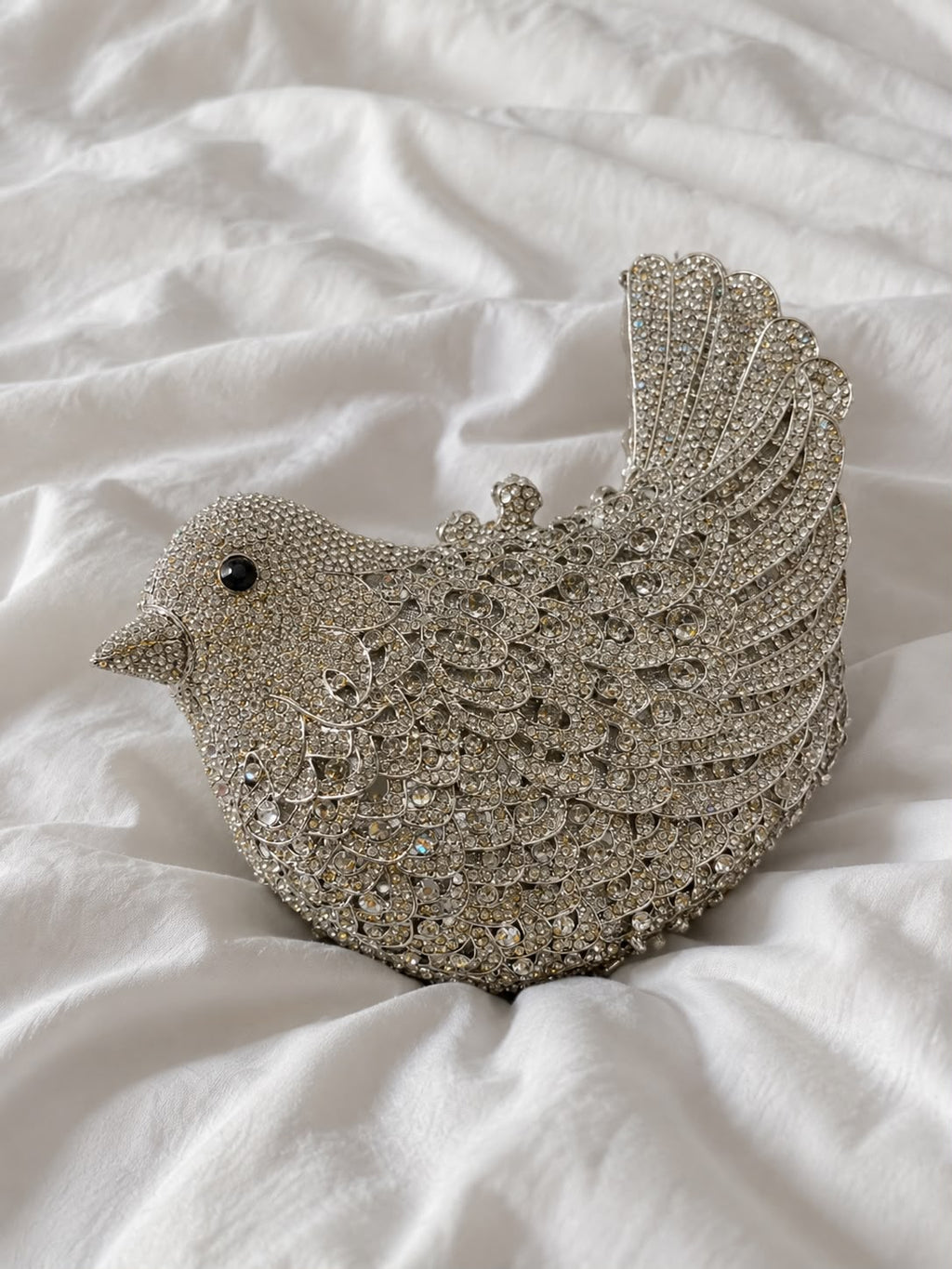 LUXURY SPARROW BRIDAL CLUTCH ~100% Advance Payment