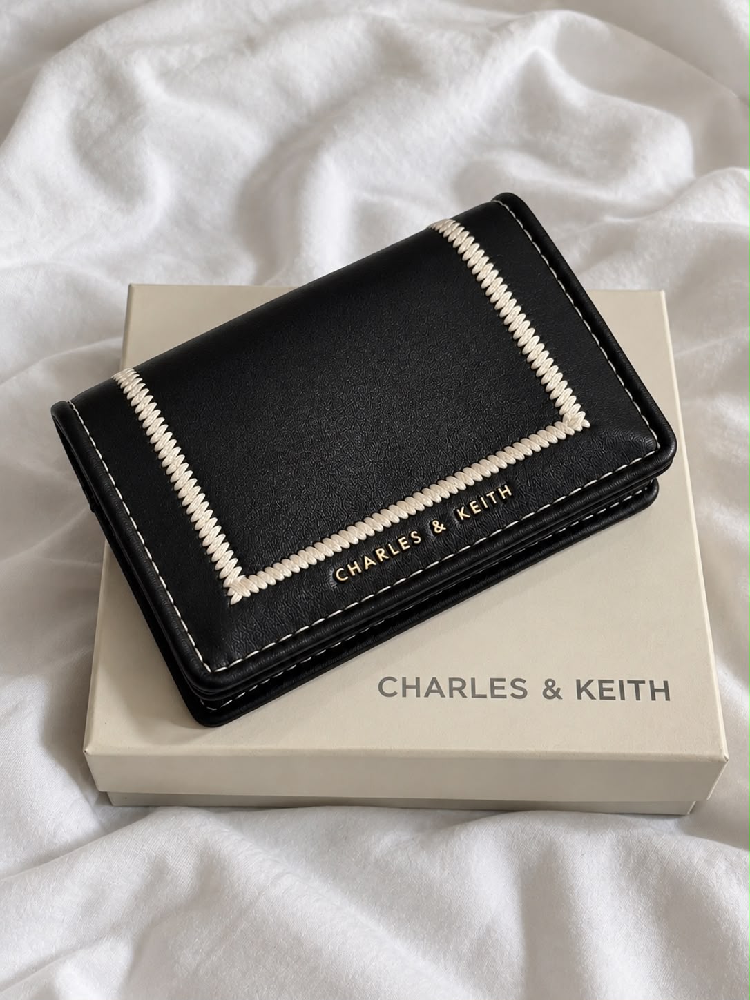Charles & Keith Wallets - (Black)