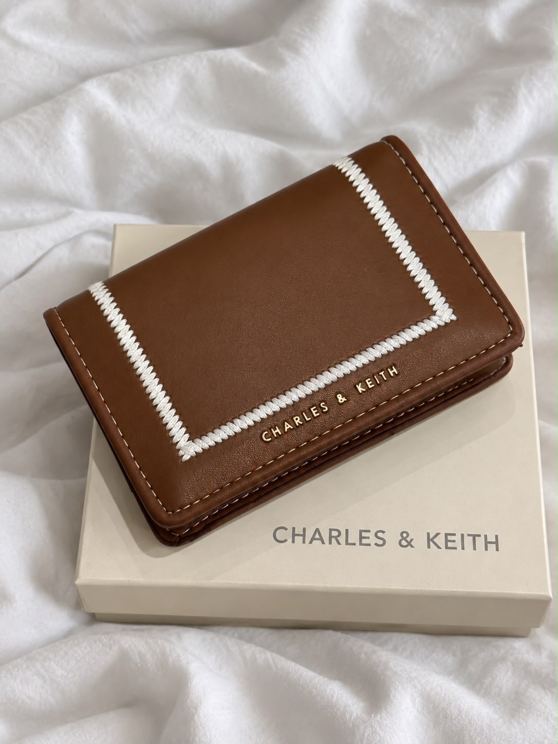 Charles & Keith Wallets -(Brown)