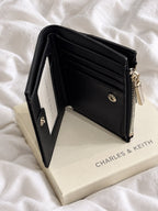 Charles & Keith Unisex Wallets (Black)