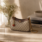 Gucci Ophidia GG Mini Bag with Strawberry Charm