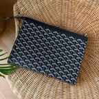 Unisex GoYard Conti Pouch - Black