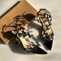 Gianvito Rossi Crystal Flavia Heel