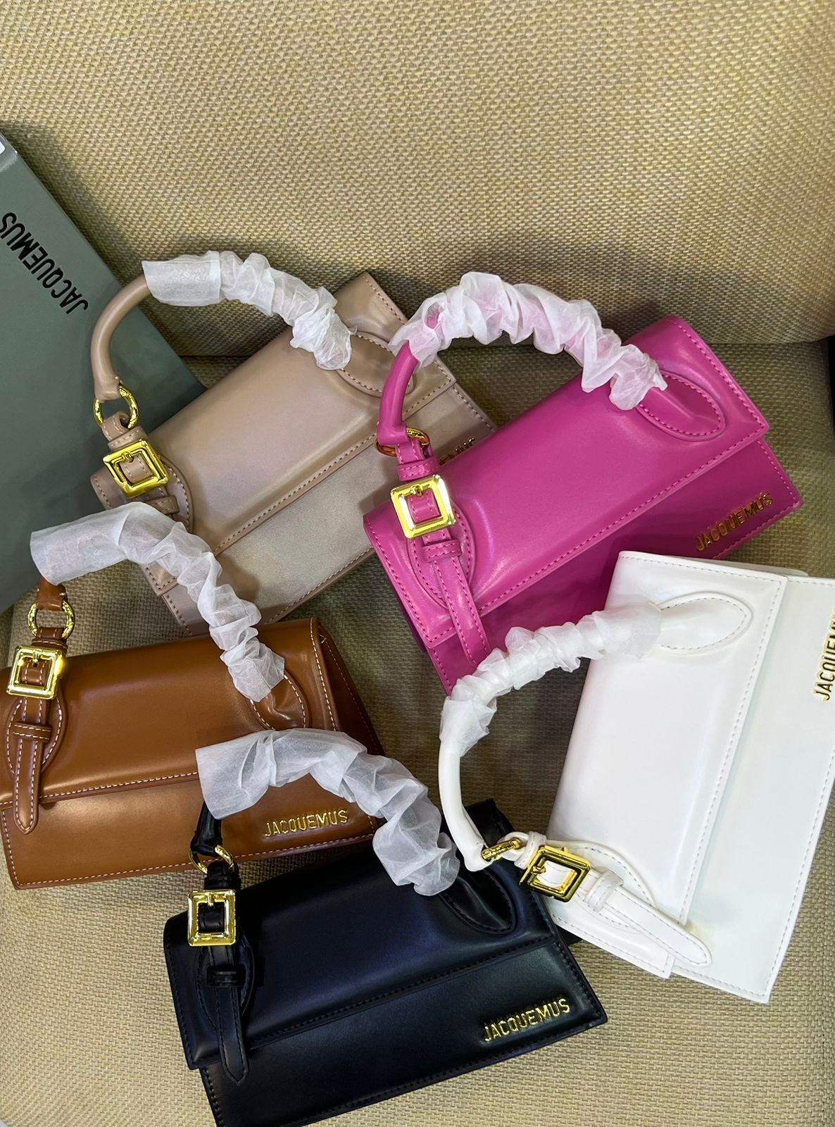 JACQUEMUS Long Chiquito Snatchel - Master Plus Series - Box Packaging