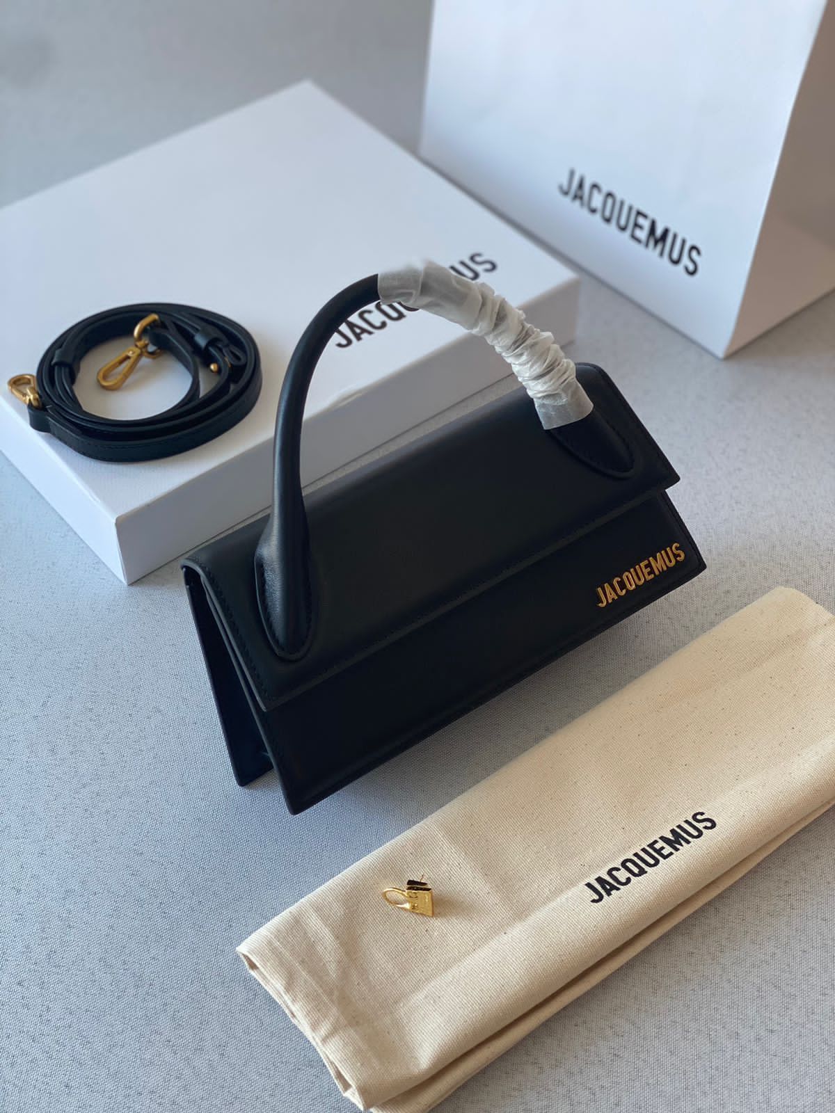 JACQUEMUS Long Chiquito Snatchel - Master Plus Series - Box Packaging