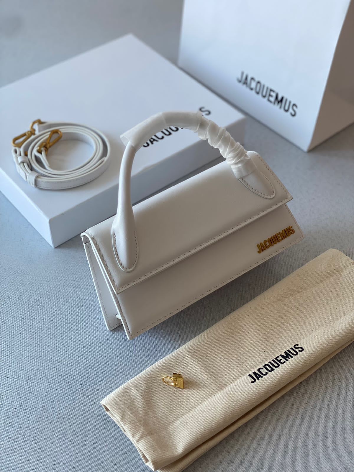 JACQUEMUS Long Chiquito Snatchel - Master Plus Series - Box Packaging