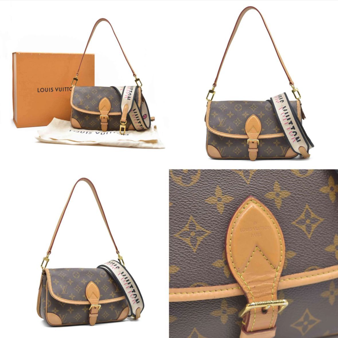 Louis Vuition Diane Monogram Snatchel / Crossbody